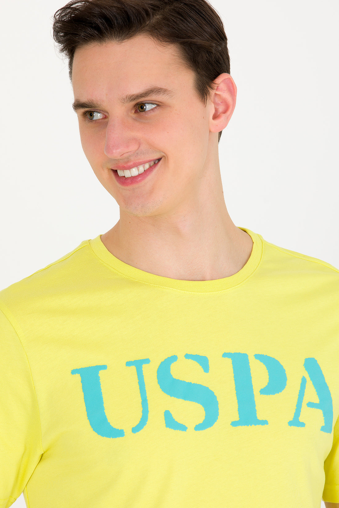 Men's Citron Basic Crew Neck T-Shirt