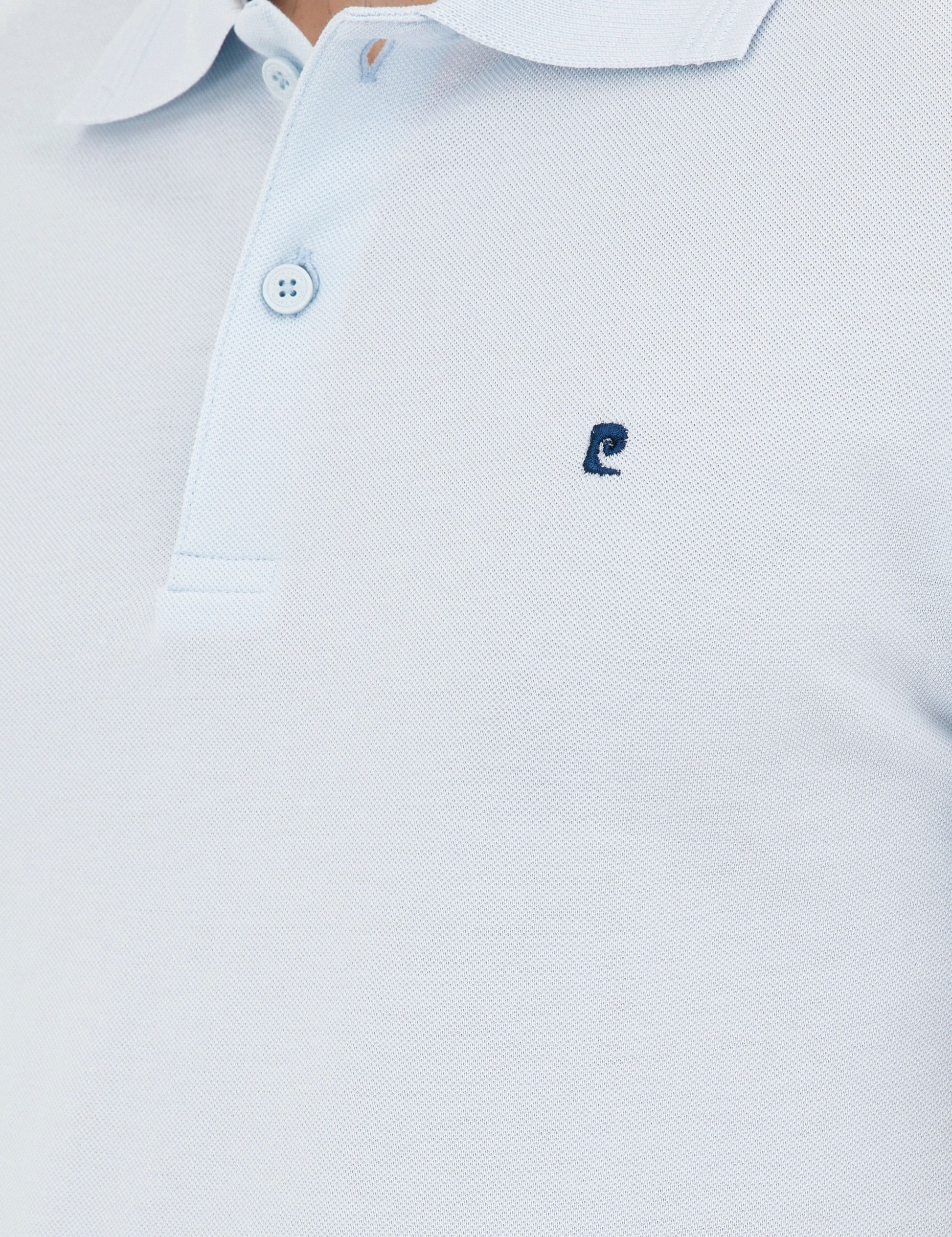 Light Blue Slim Fit Basic T-Shirt