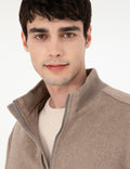 Beige Cashmere Coat