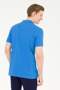 Men's Saks Basic Polo Neck T-Shirt