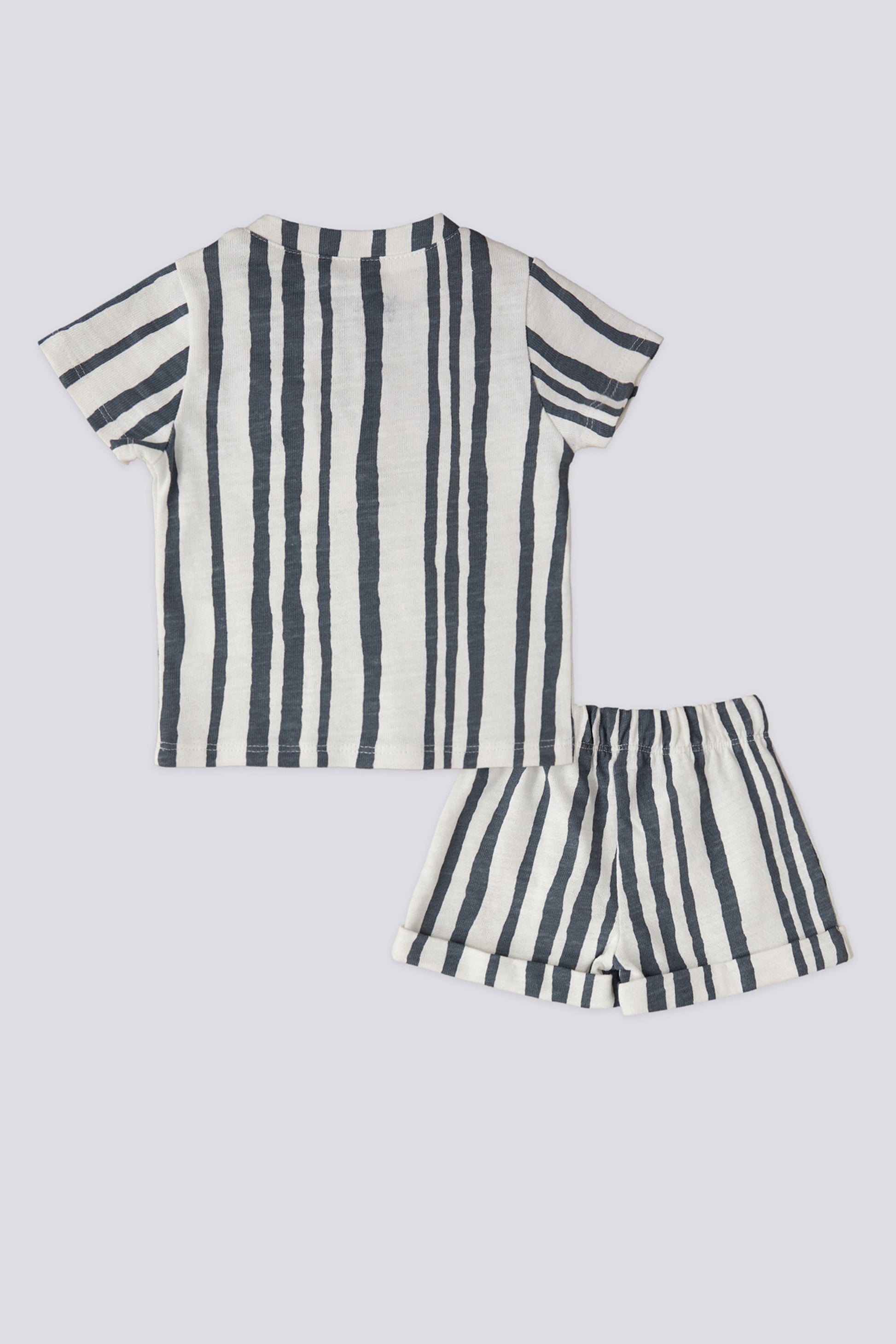 Boy Baby 2 Piece Striped Set