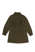 Girl's Khaki Jean Dress