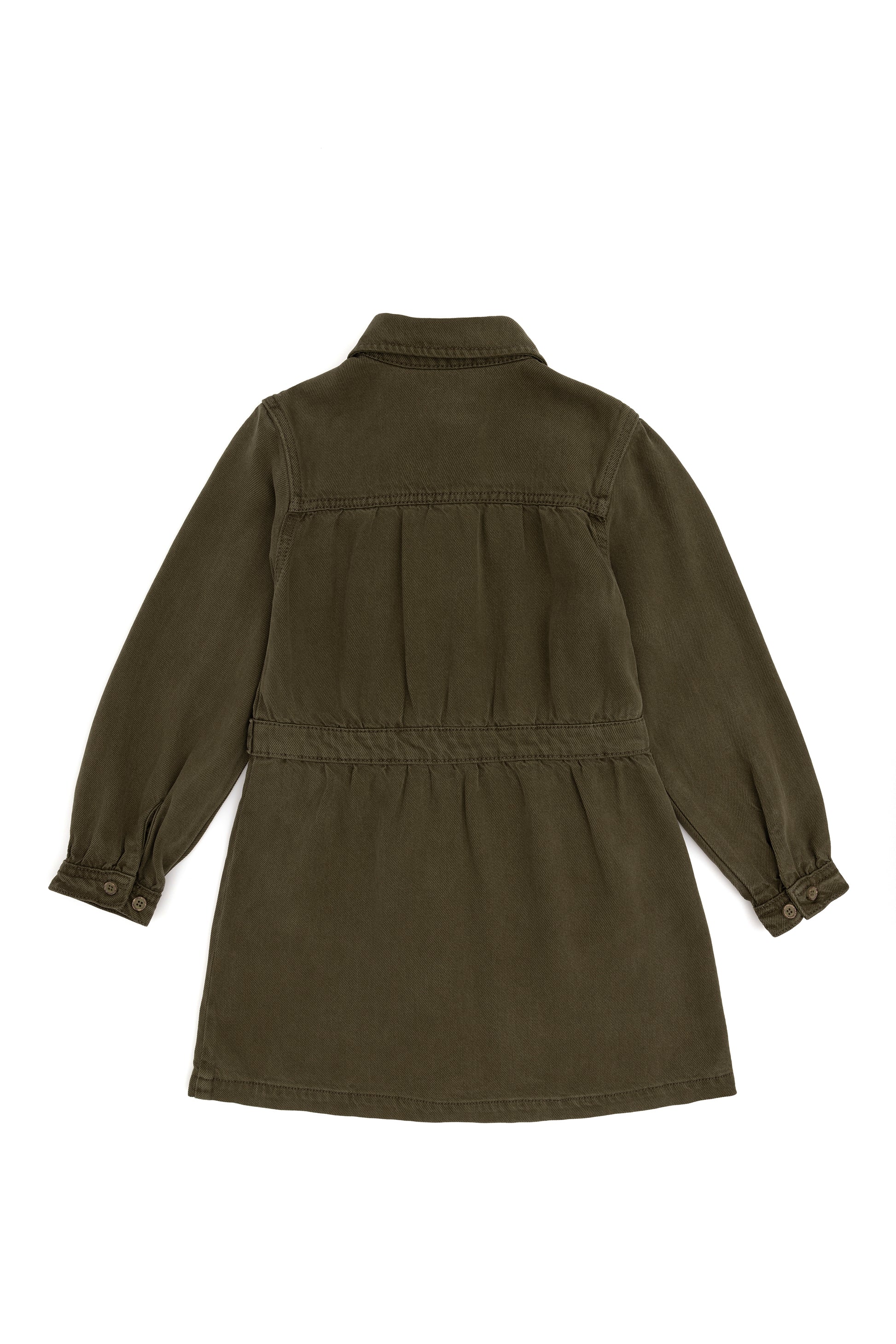 Girl's Khaki Jean Dress