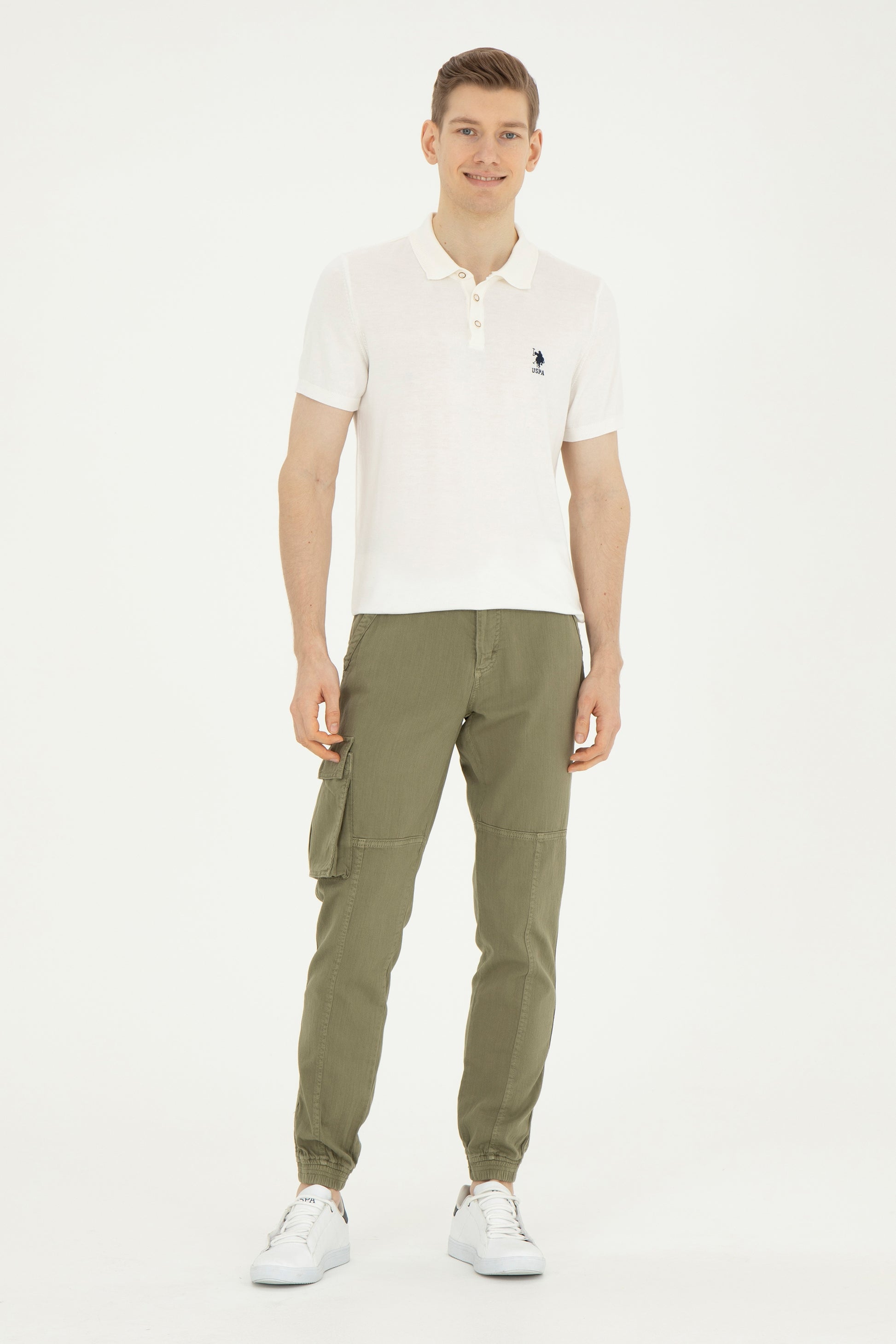 Men's Dark Khaki Canvas Pants