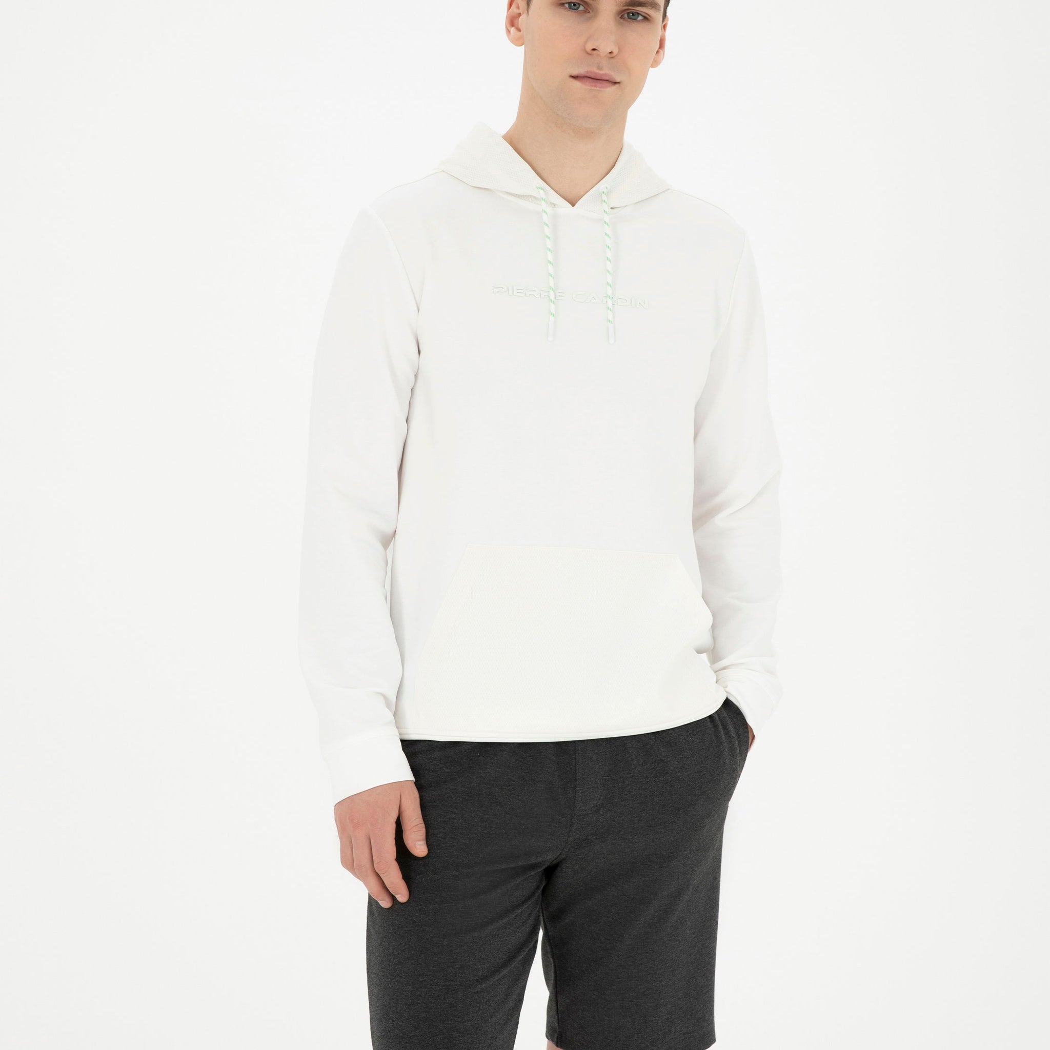 Ecru Regular Fit Sweatshirt