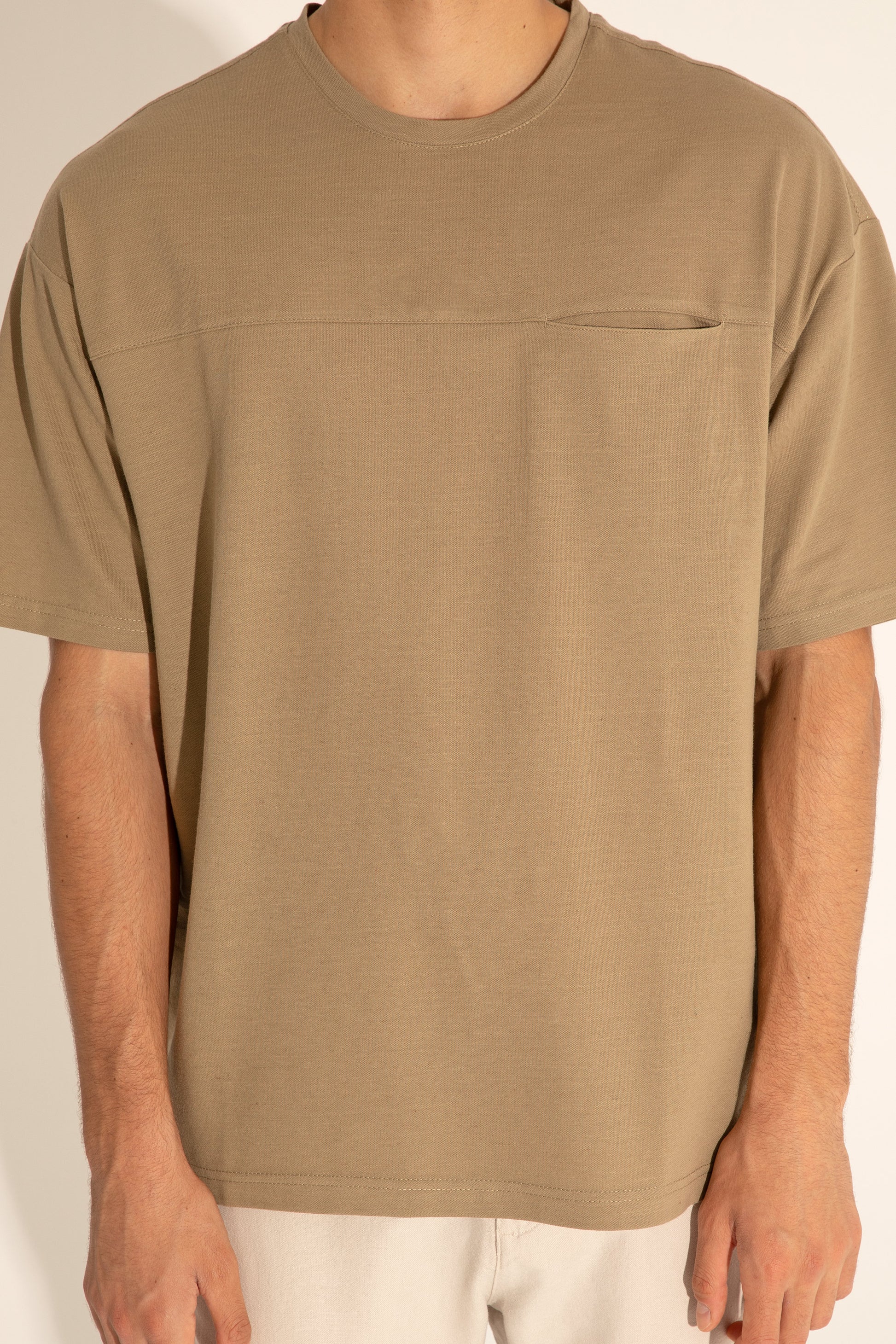 Men's Khaki T-Shirt