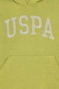 Girl's Peanut Green Basic Sweatshirt
