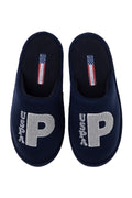 Men's Navy Blue House Slipper