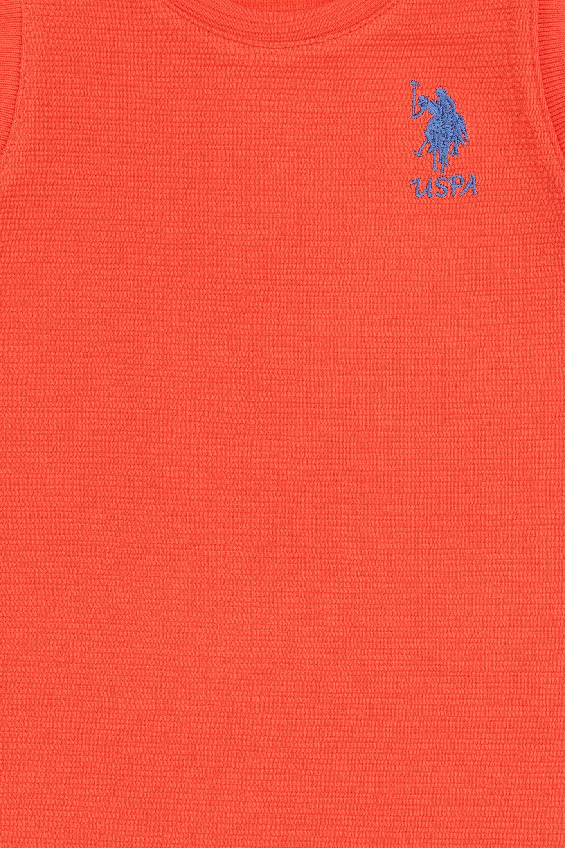 Baby Girl Pomegranate Flower Sleeveless Knitted Dress