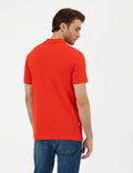 Red Slim Fit Basic T-Shirt