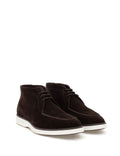 Brown 100% Leather Casual Shoes