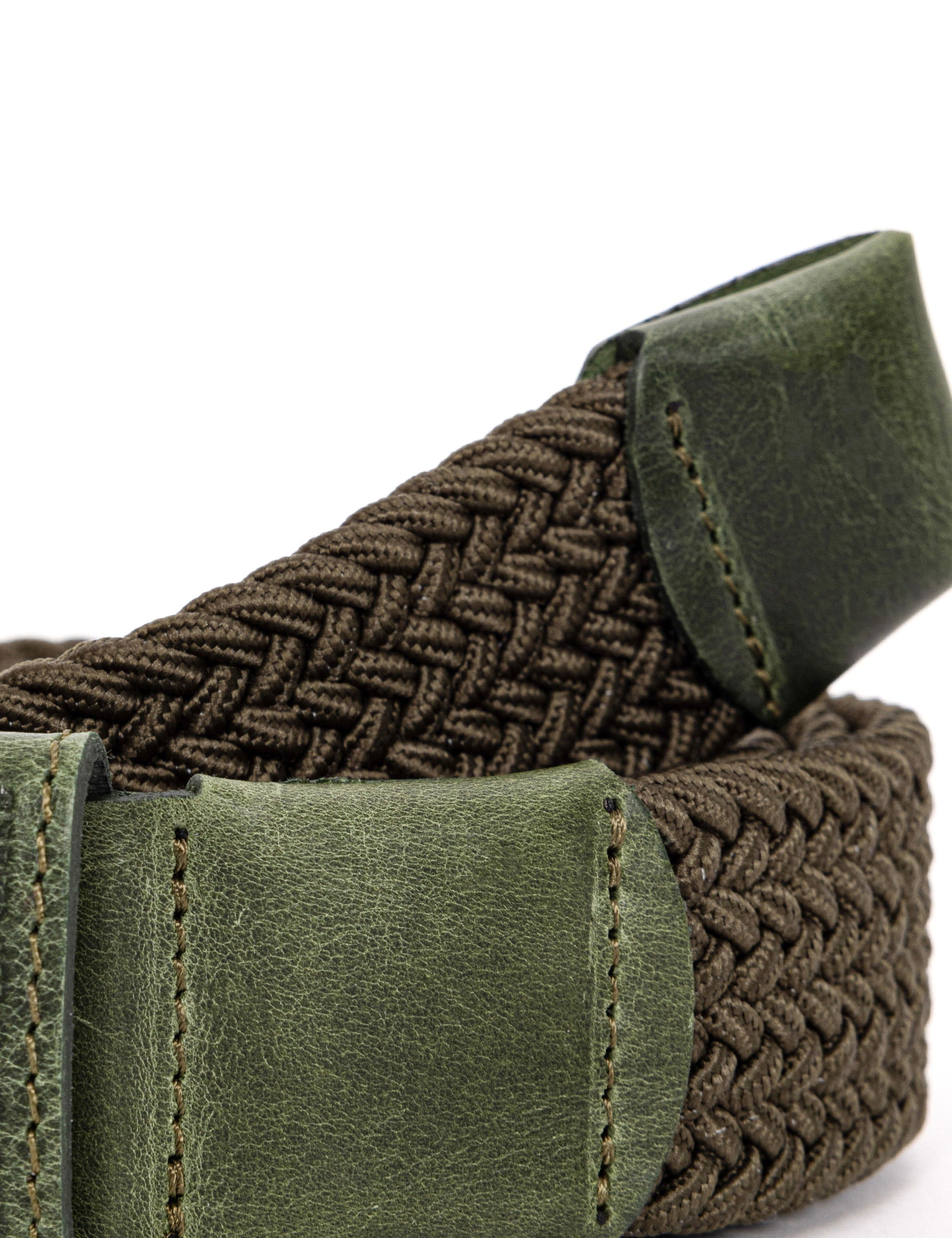 Khaki Mesh Belt