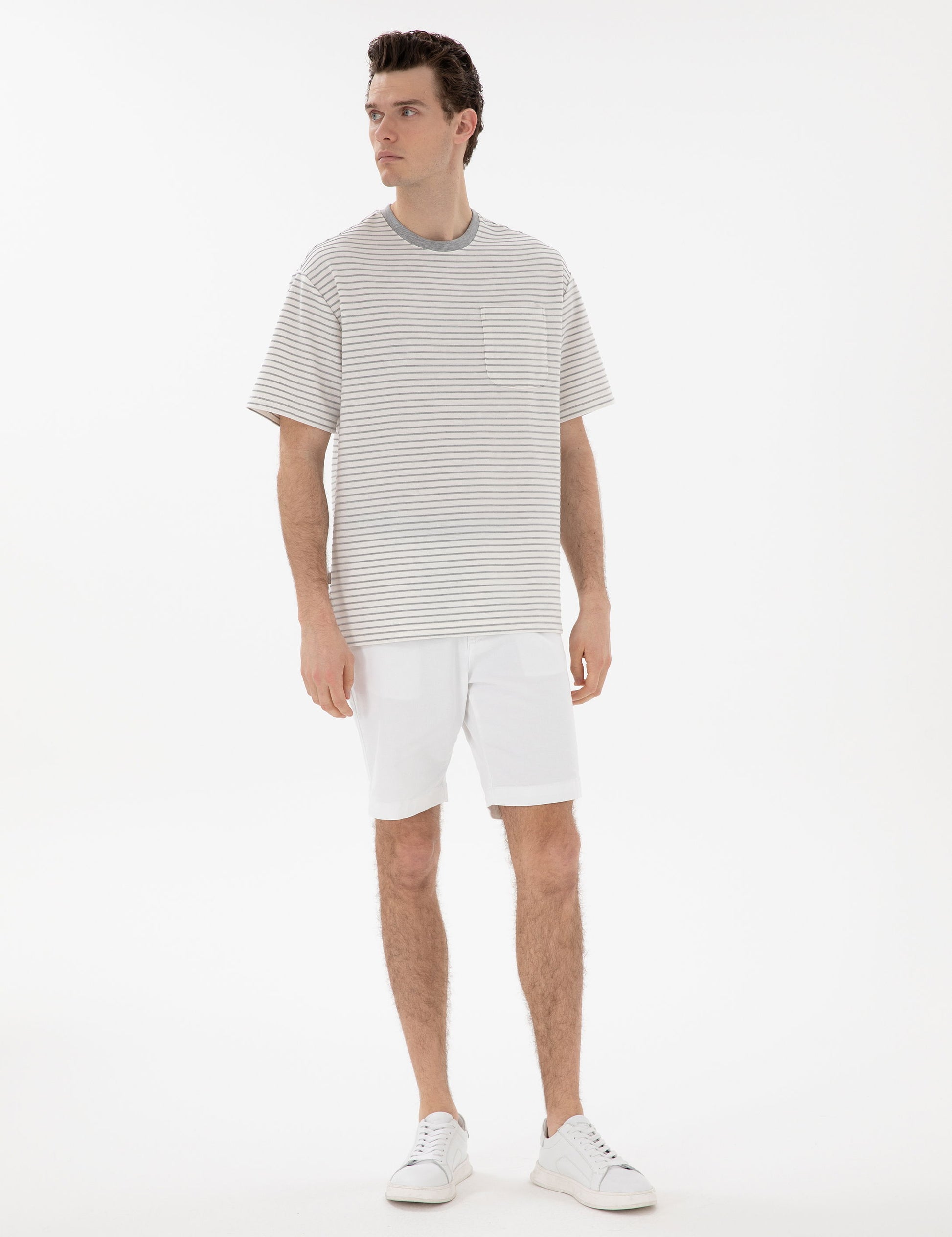 Ecru Comfort Fit T-Shirt