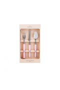 Freya Pink 18 Piece Sweet 6 Seater Fork Spoons Knife Set