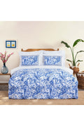 Bellance Blue 100% Cotton Double Size Duvet Cover Set