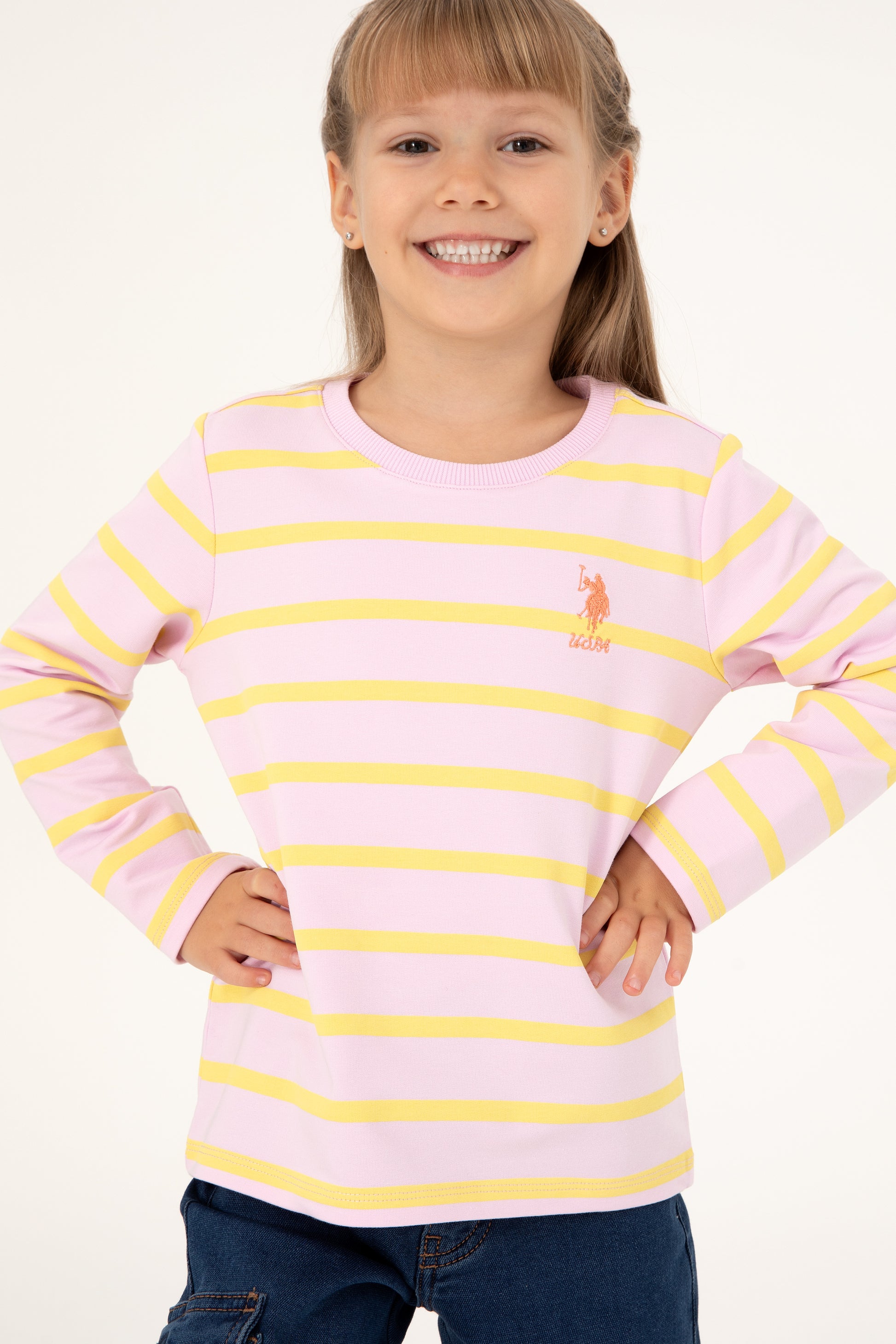 Girl's Pink Sweatshirt