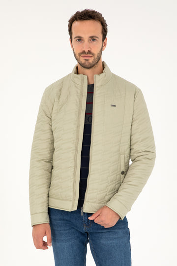 Men's Light Khaki Coat