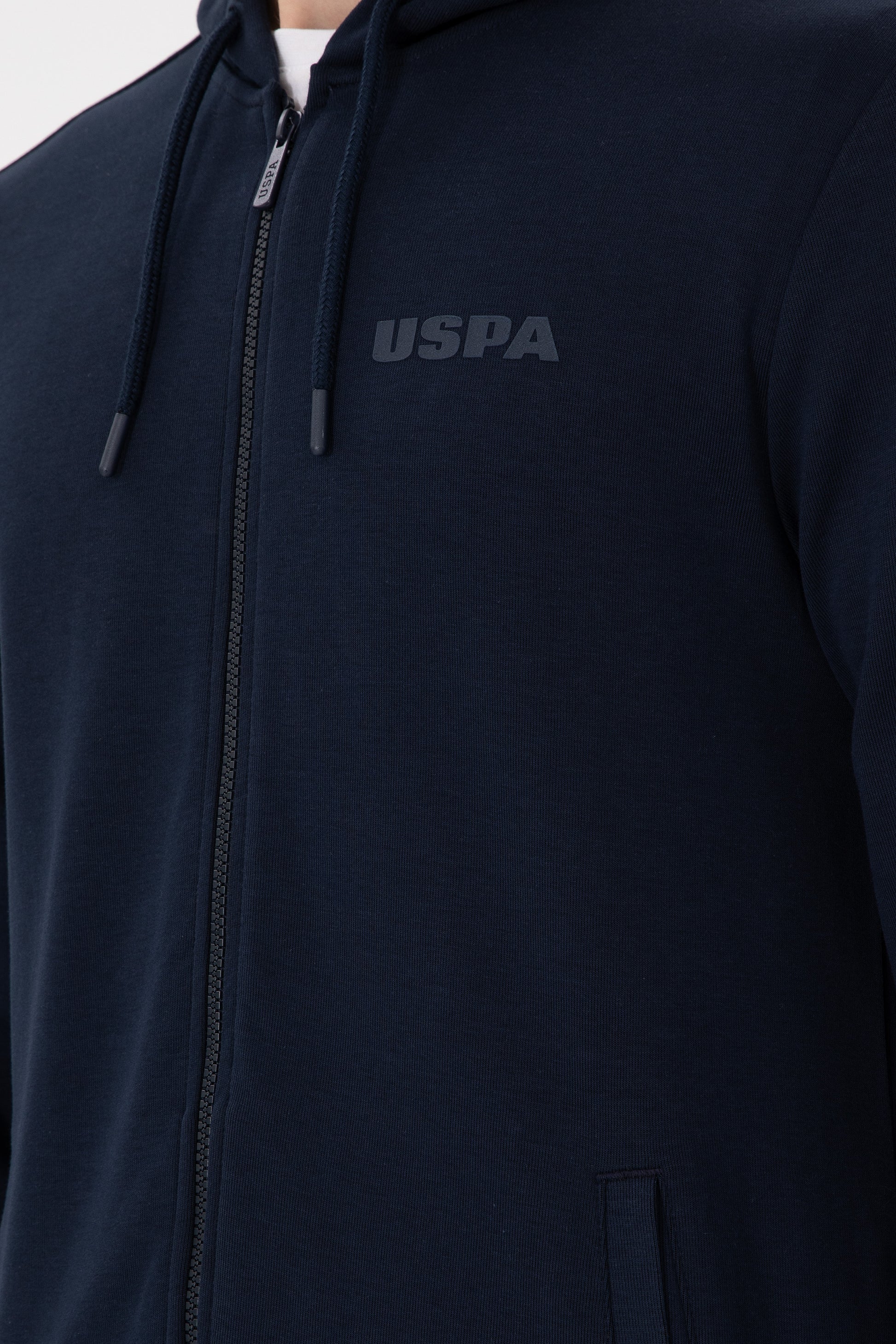 Men's Navy Blue Knitted Cardigan