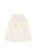 Girl's Cream Sweatshirt