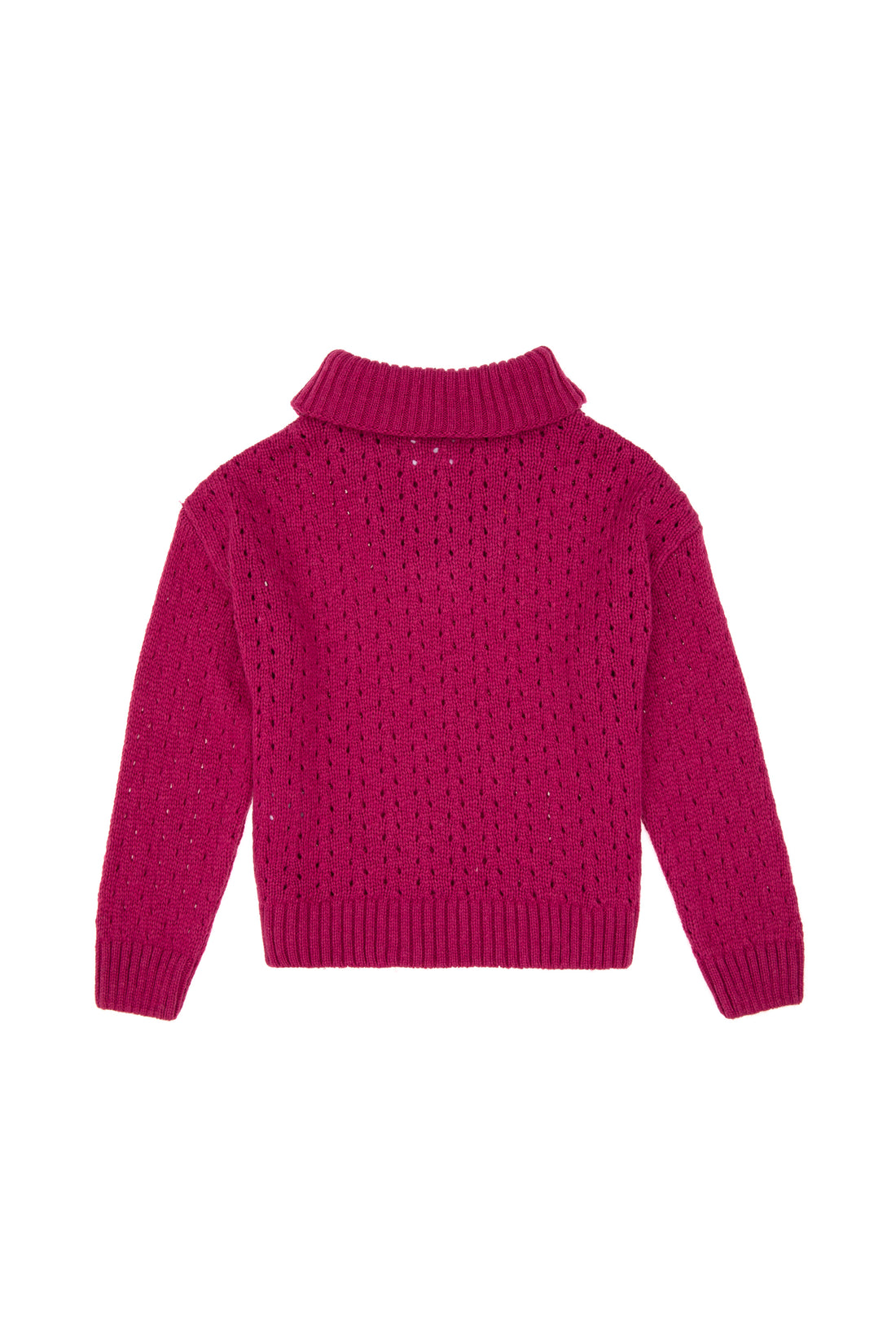 Girl's Fuchsia Sweater