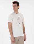 Ecru Regular Fit T-Shirt