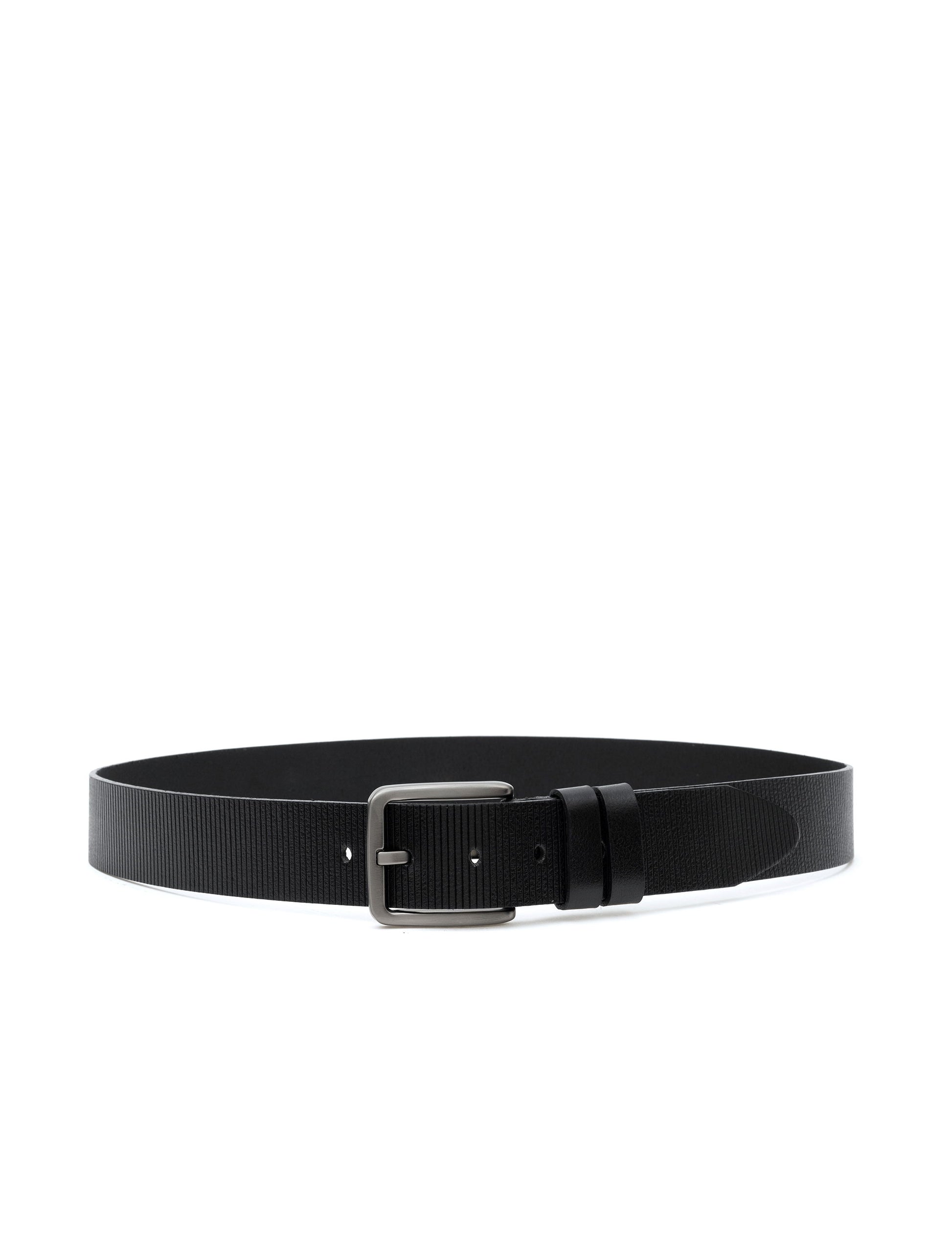Black Denim Belt