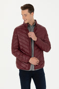 Men's Burgundy Coat