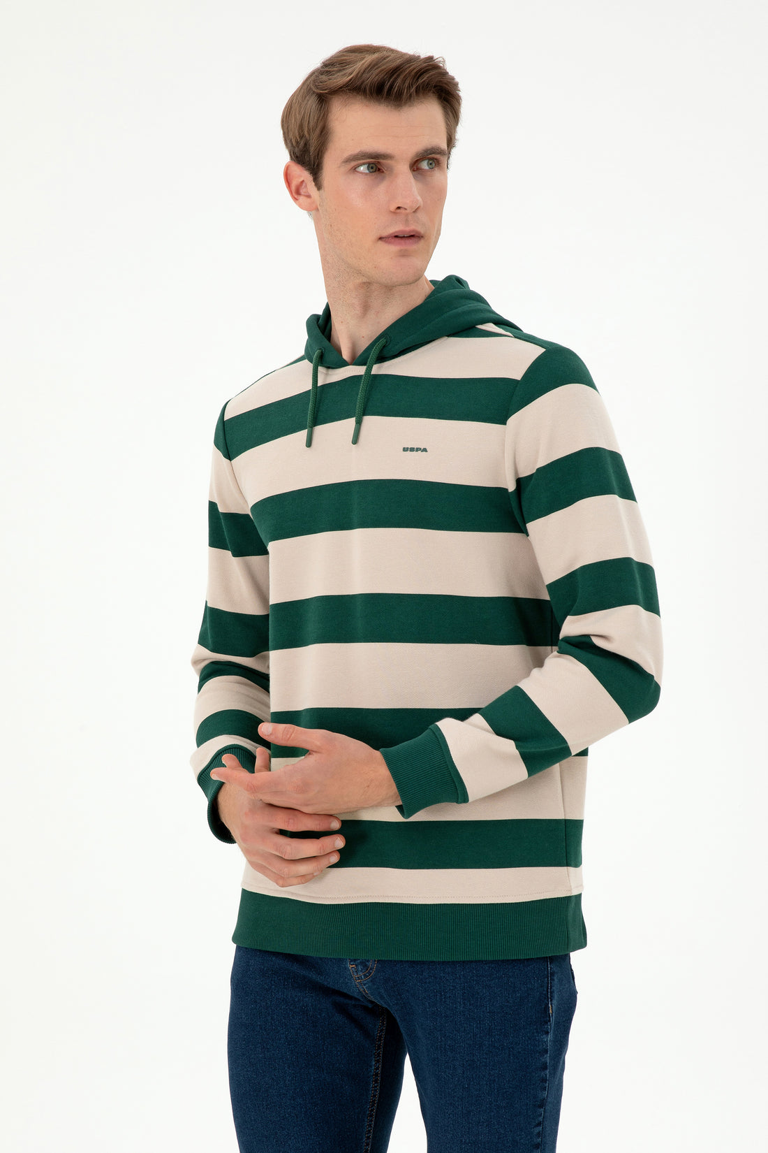 Men's Dark Green Sweatshirt