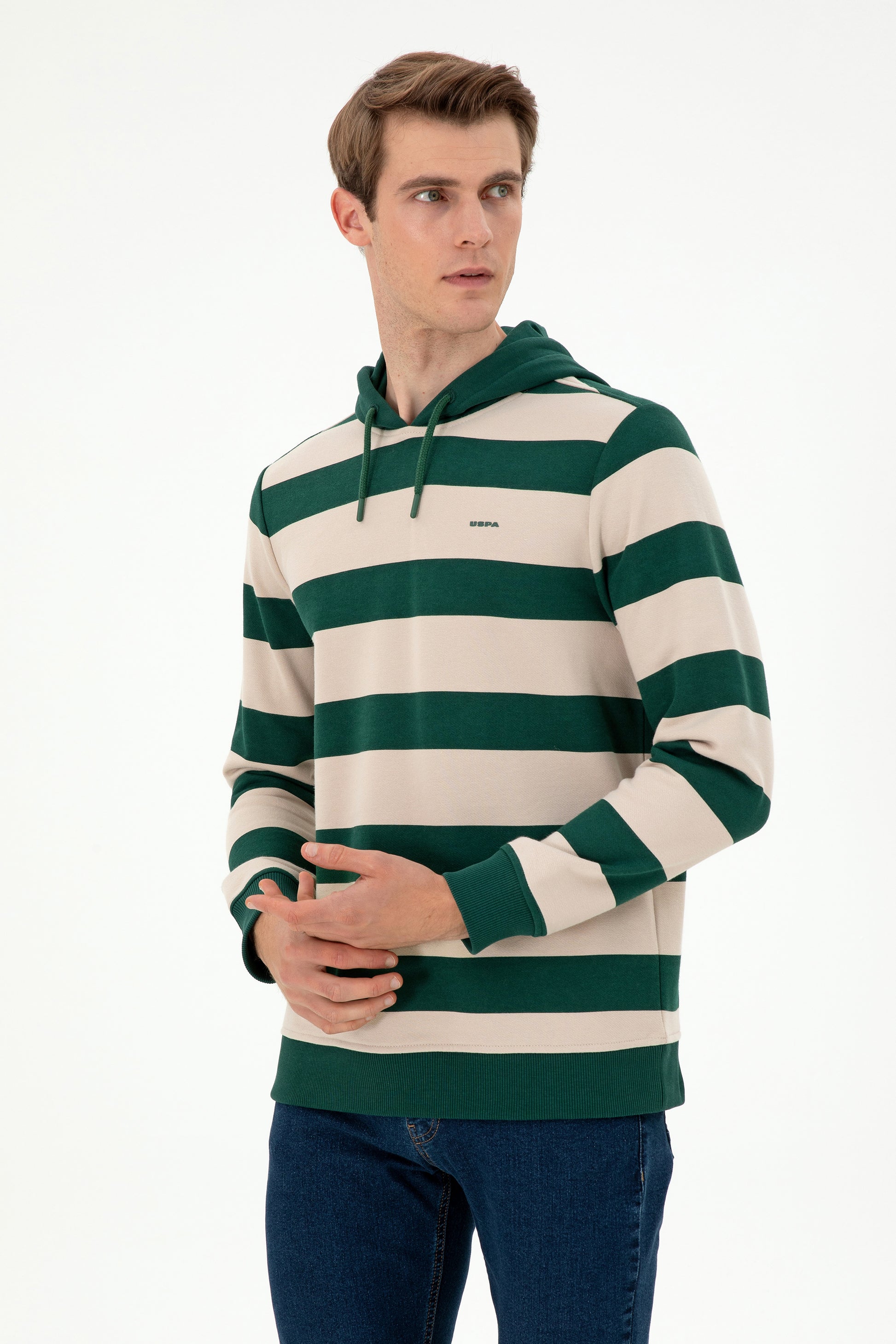 Men's Dark Green Sweatshirt