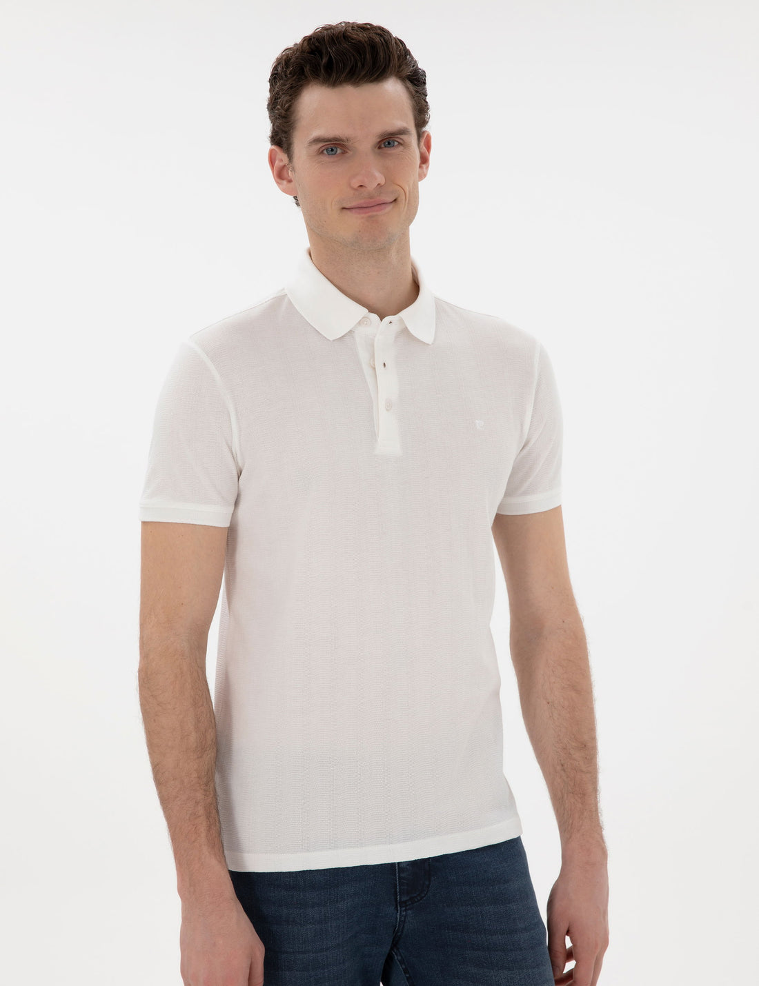 White Slim Fit T-Shirt