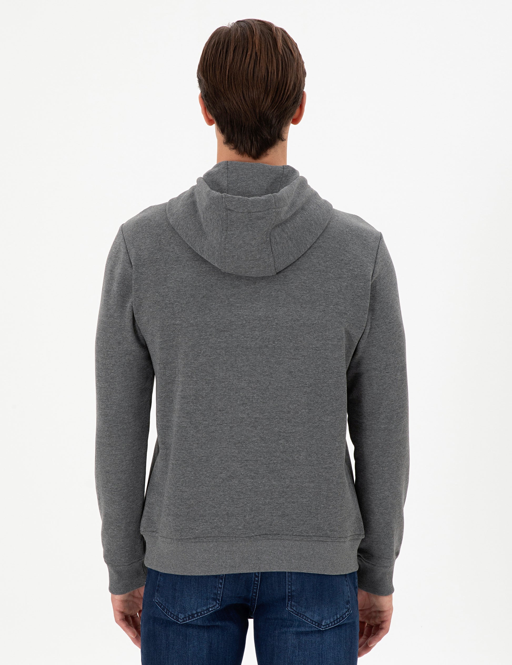 Men's Anthracite Melange Sweatshirt