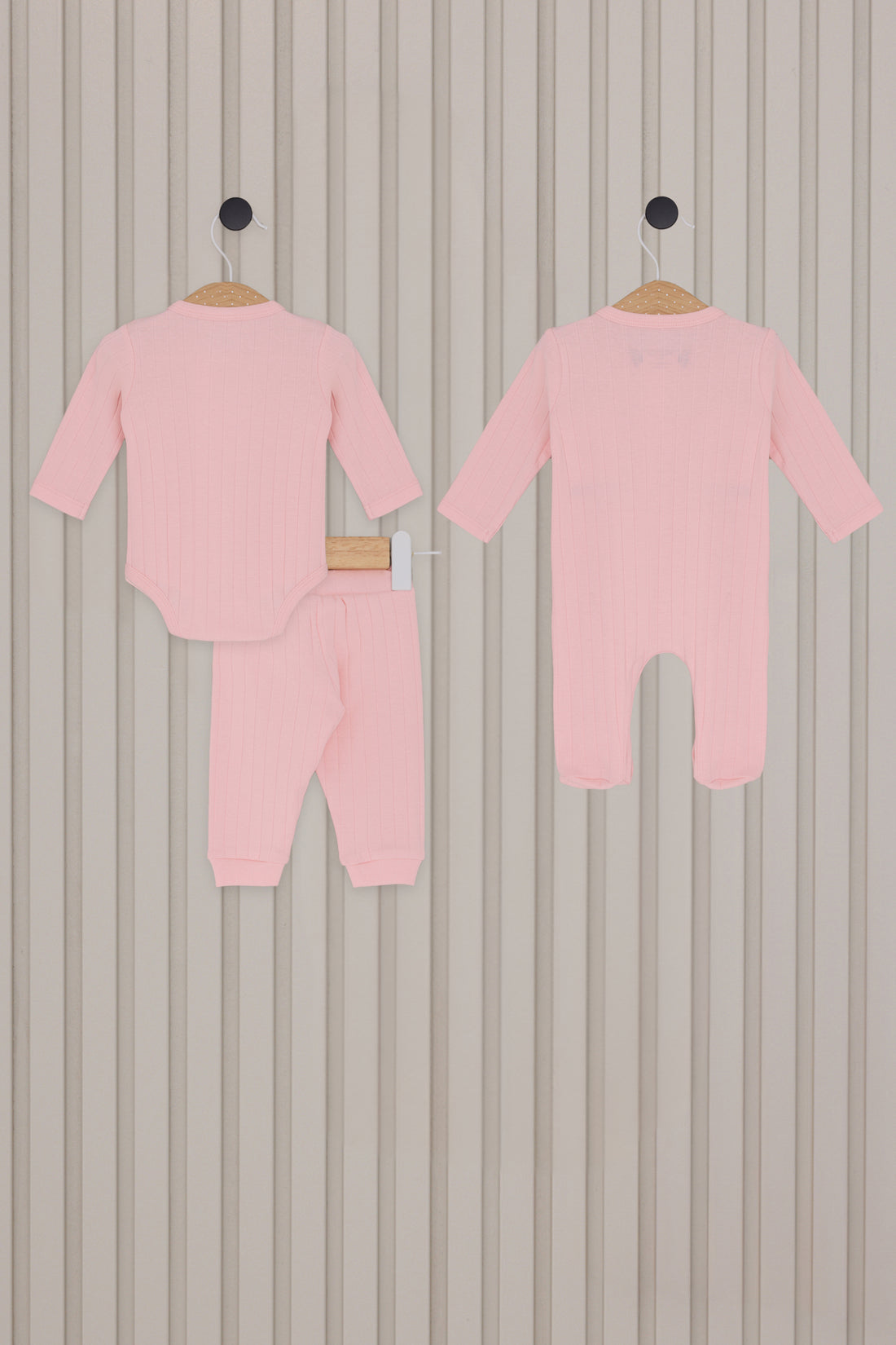 Baby Girl Light Pink Hospital Outlet Set of 4