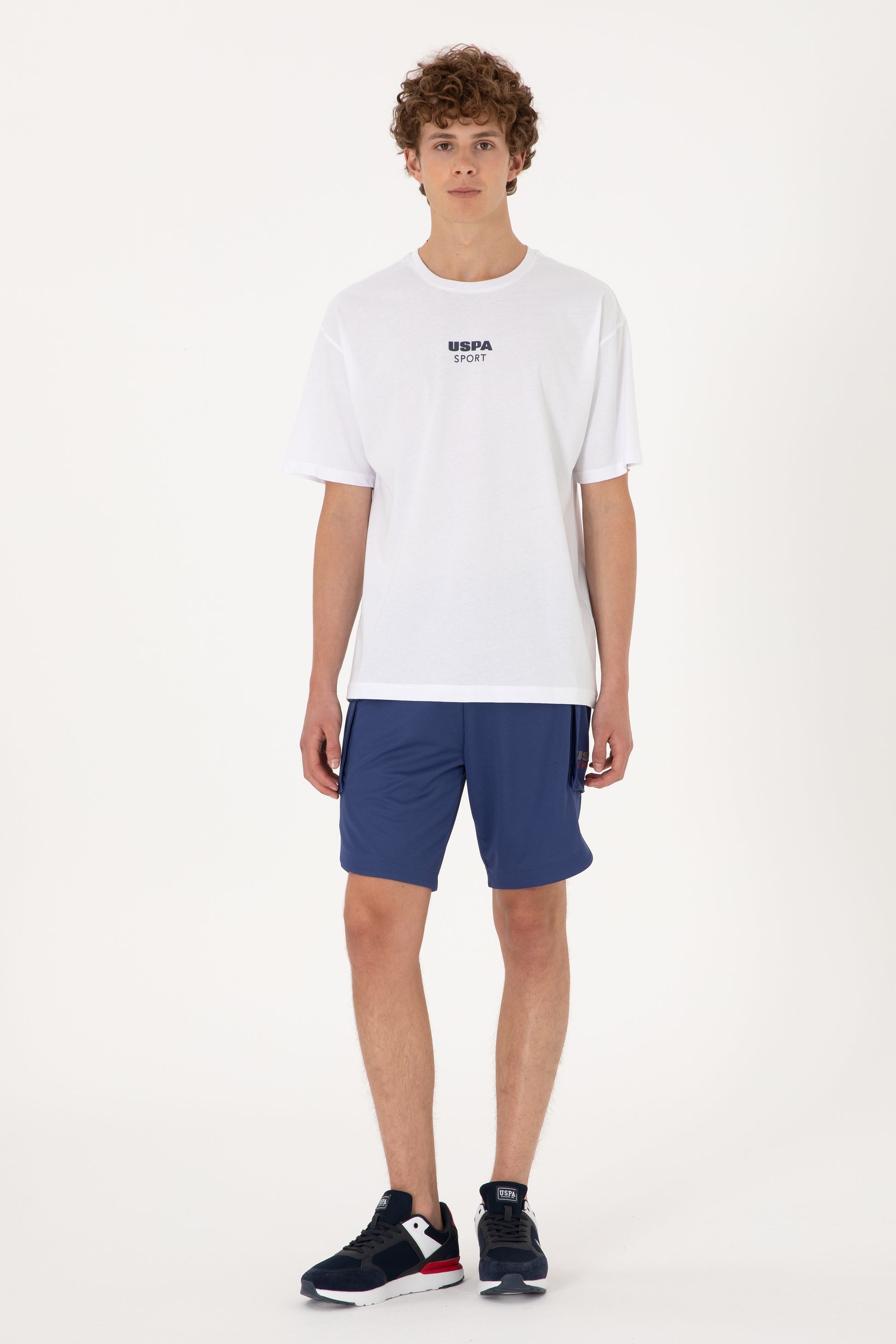 Men's Comfort Fit Crew Neck White T-Shirt