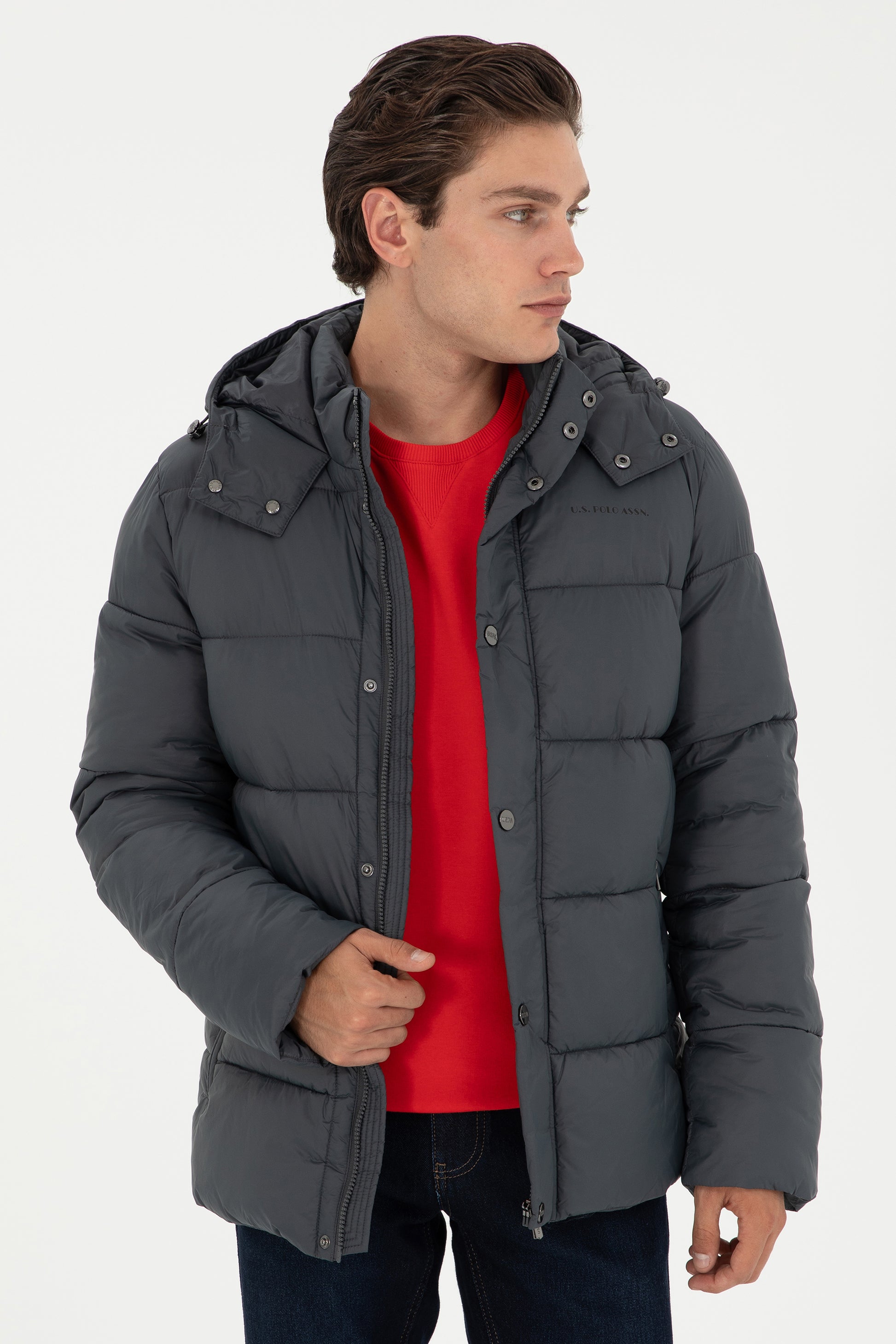 Men's Anthracite Coat