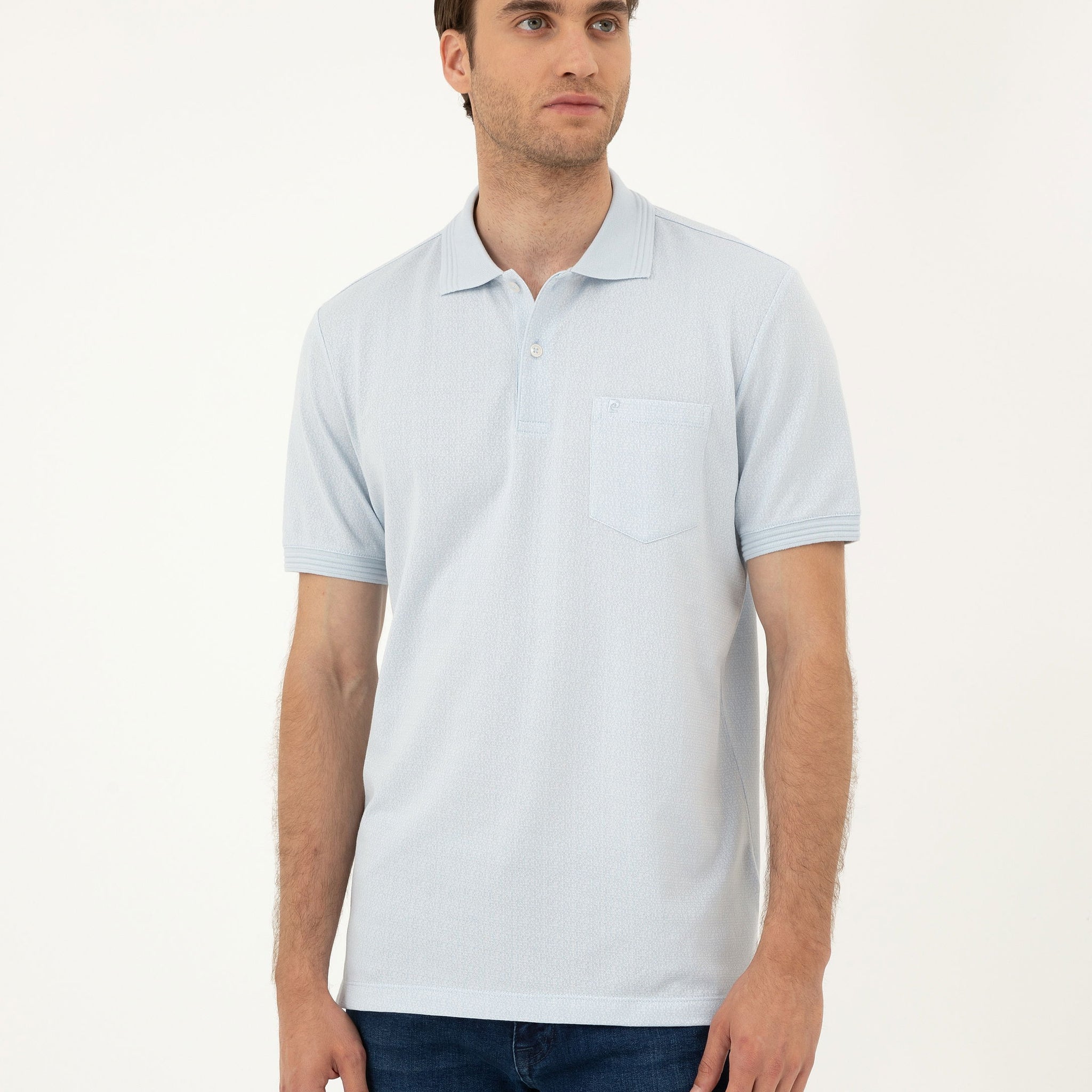 Light Blue Regular Fit T-Shirt