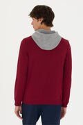 Men's Burgundy Sweatshirt