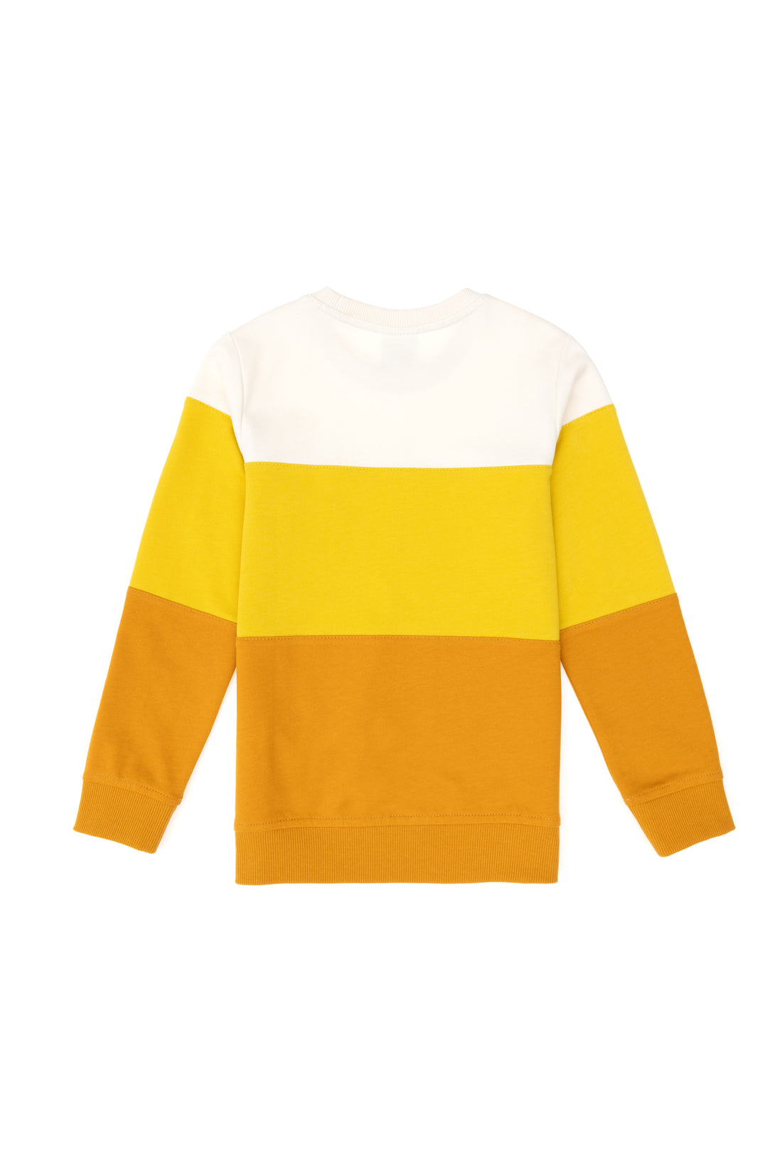 Boy's Mustard Crew Neck Sweatshirt