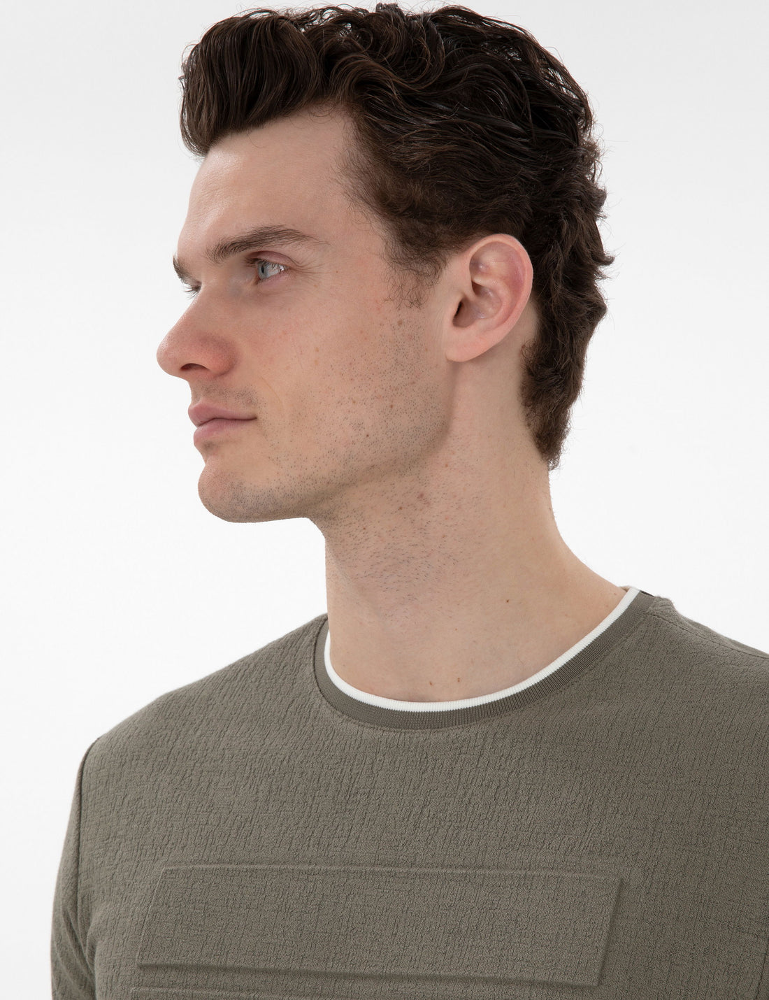 Khaki Slim Fit T-Shirt
