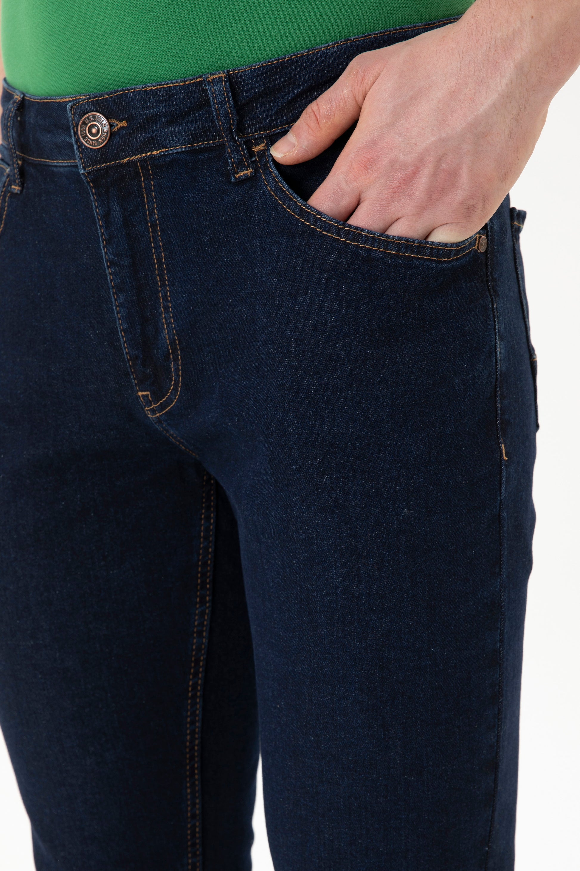 Men's Dark Blue Jeans