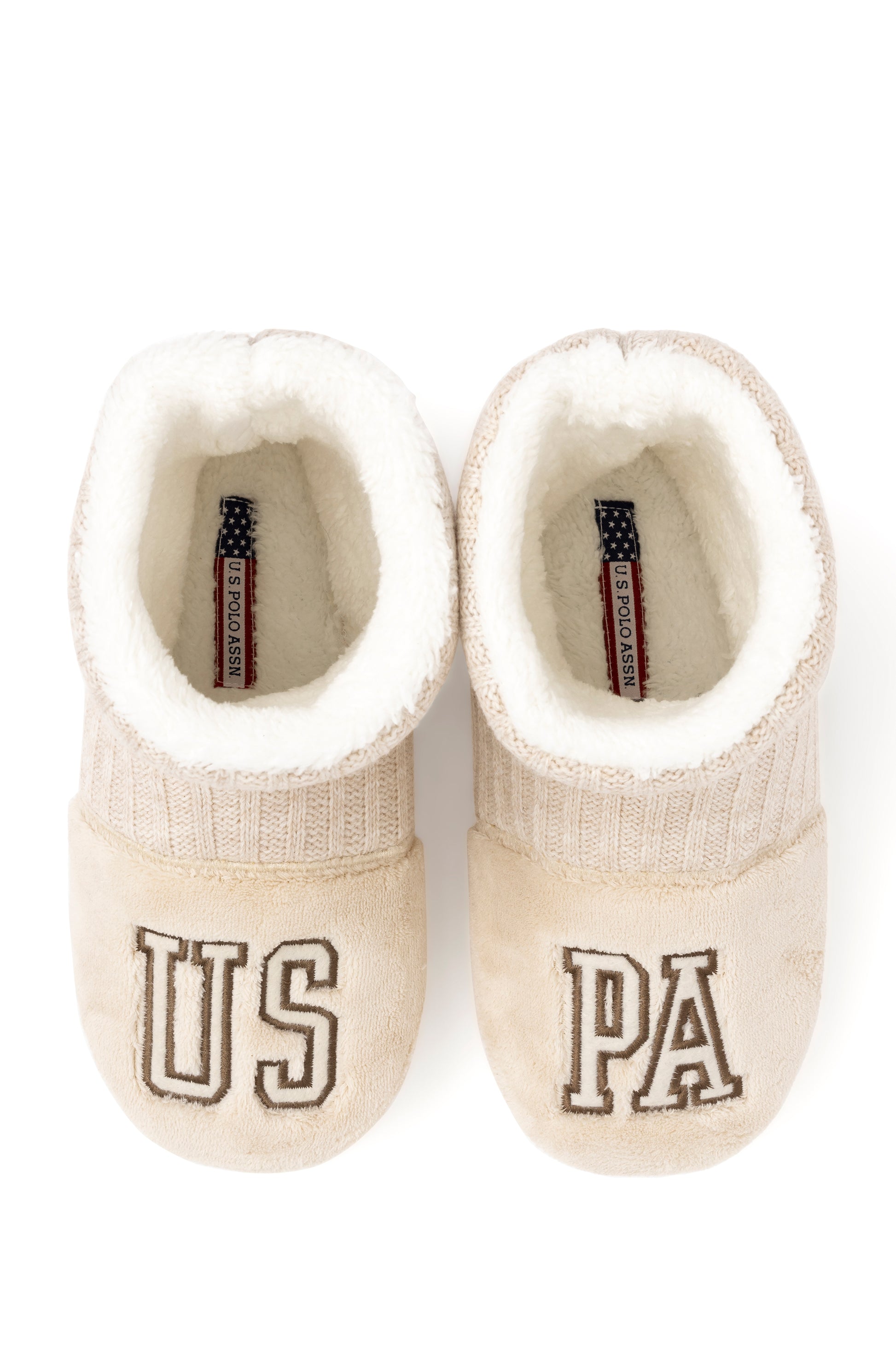 Women's Beige Slippers