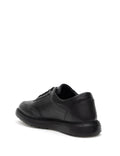 Black 100% Leather Casual Shoes