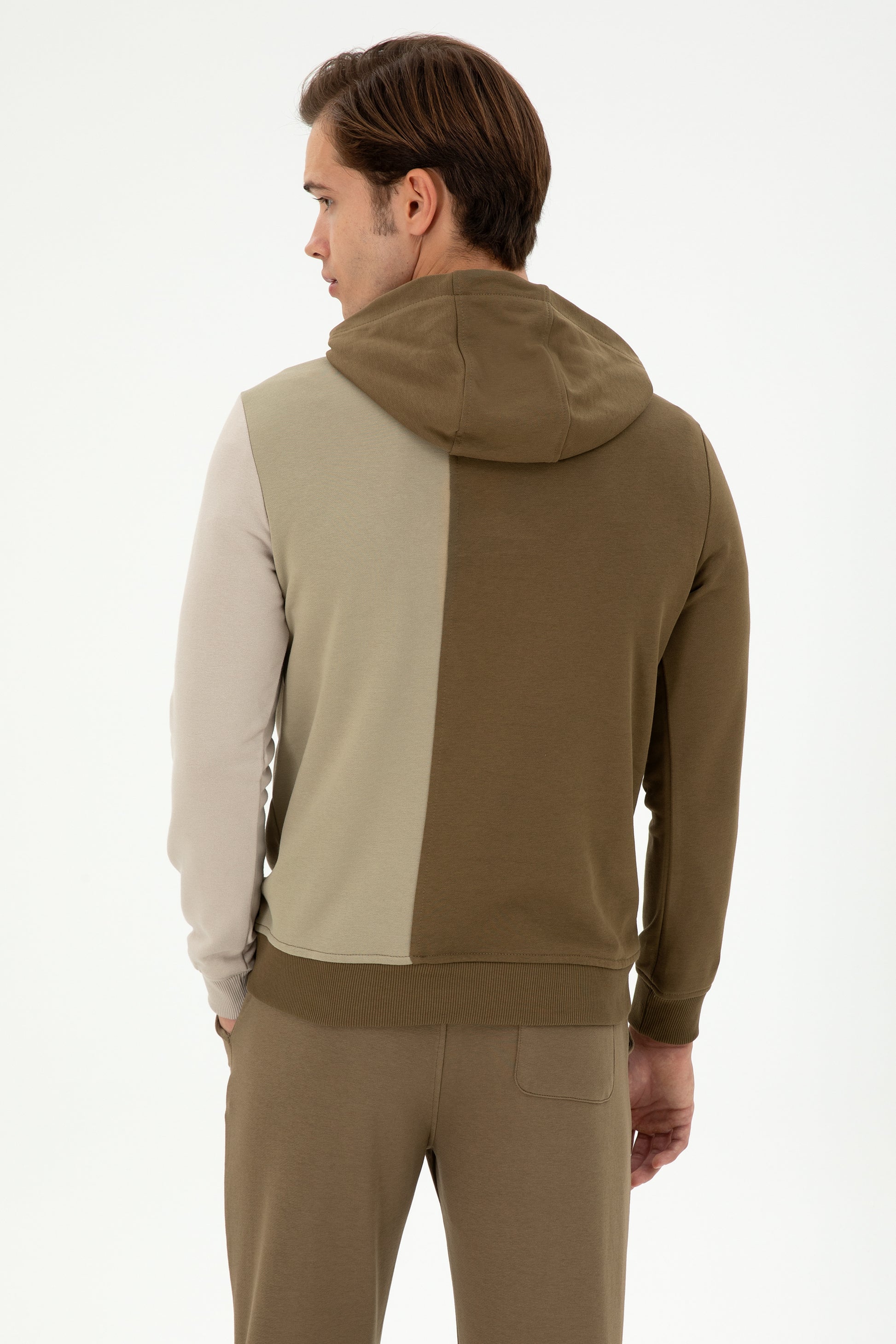 Men's Khaki Sweatshirt