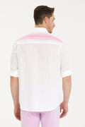 Men's White Long Sleeve Shirt