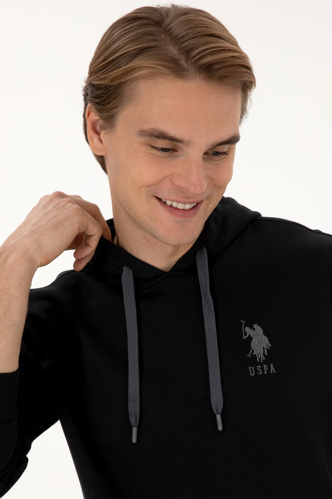 Men's Black Basic Sweatshirt