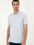 Light Blue Regular Fit T-Shirt