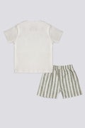 Baby Girl 2 Piece Short Sleeve T-Shirt Set