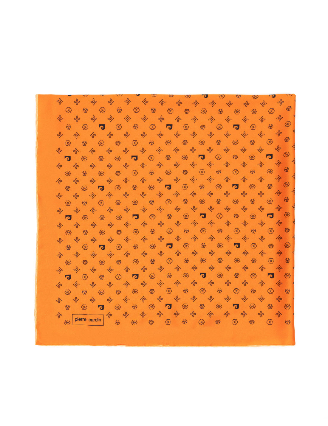 Orange Twill Scarf