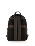 Men's Brown Leather Backpack