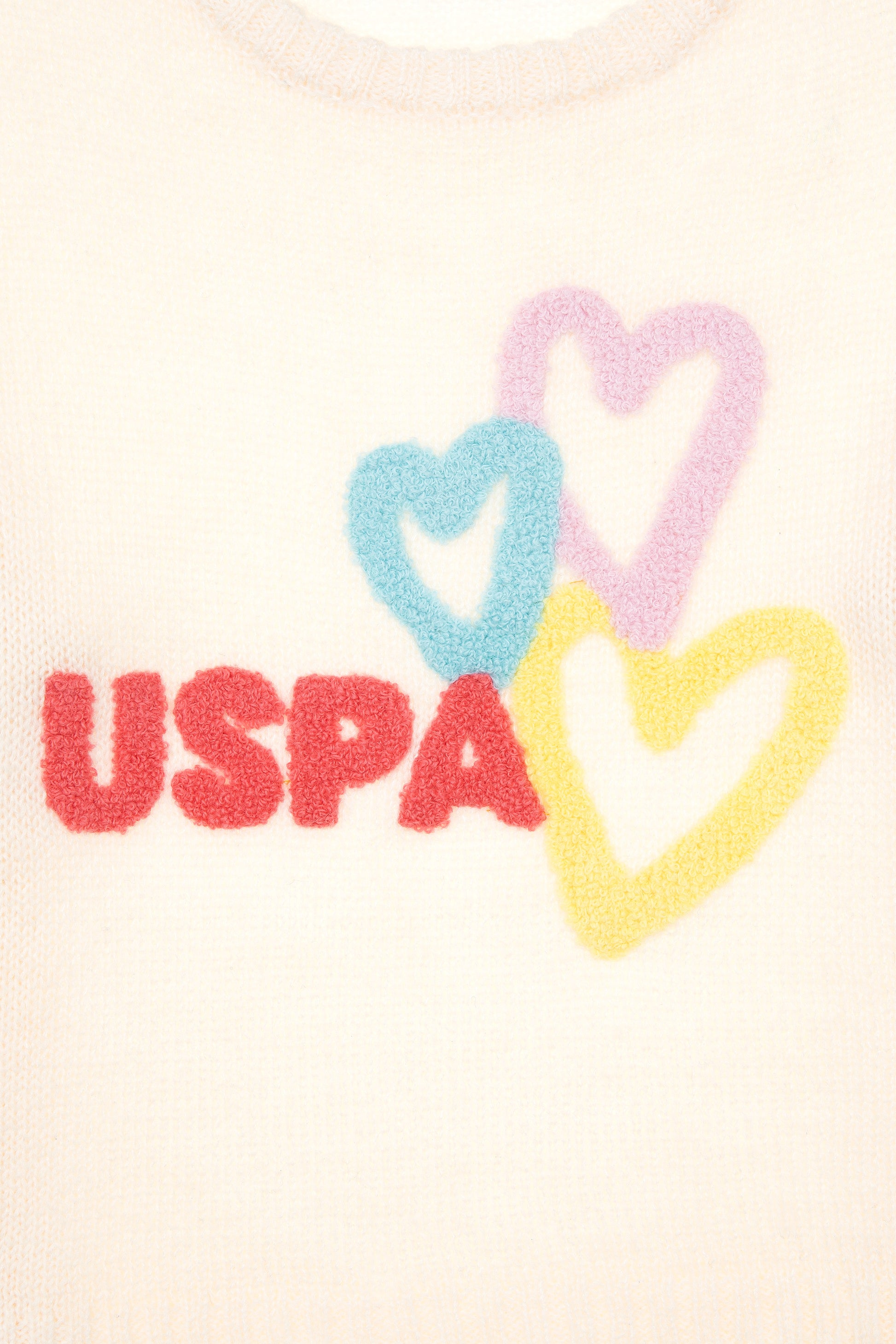 Girl's Cream Sweater