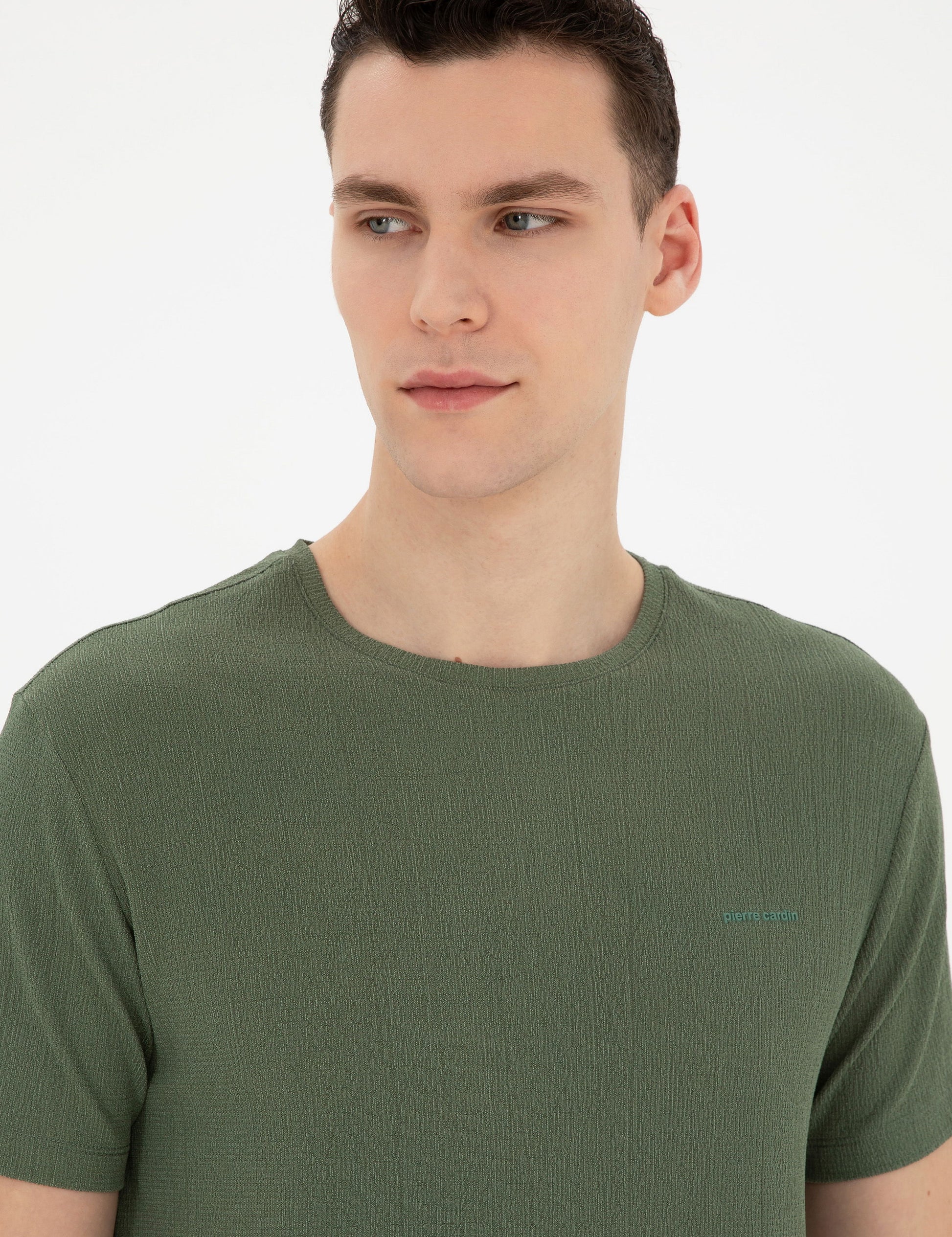 Khaki Slim Fit T-Shirt